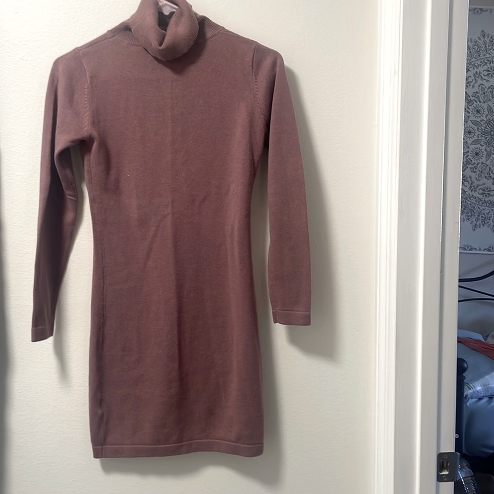 Fashion Nova turtleneck sweater dress